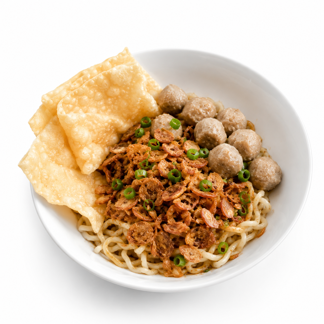 Mie Yamin Asin/Manis Ayam Bakso